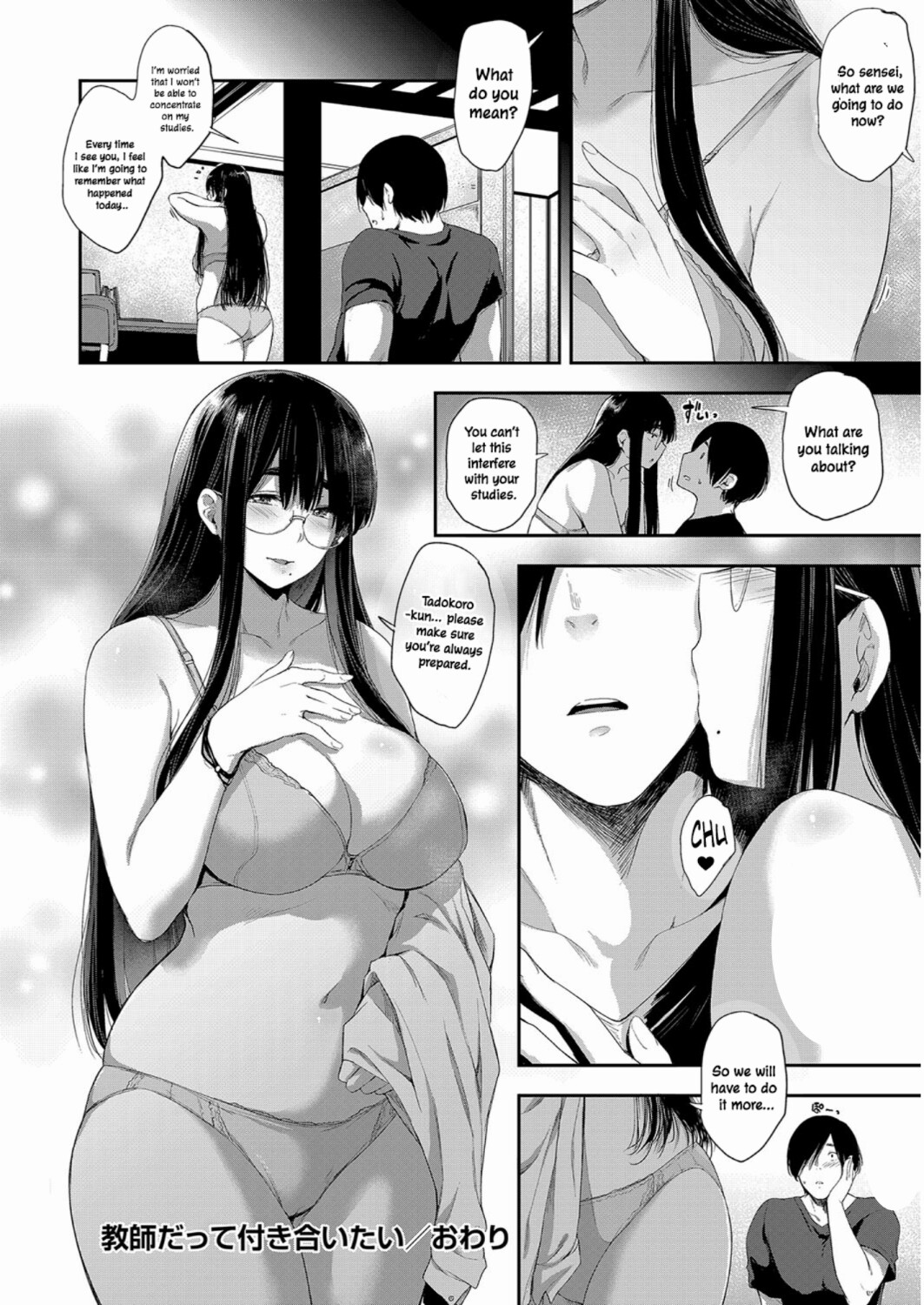 Hentai Manga Comic-Even a Teacher Wants to Date-Read-24